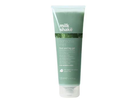 MILK_SHAKE Sensorial Mint Foot and Leg Gel Gaivinamasis kojų gelis paragusioms kojoms, 125 ml